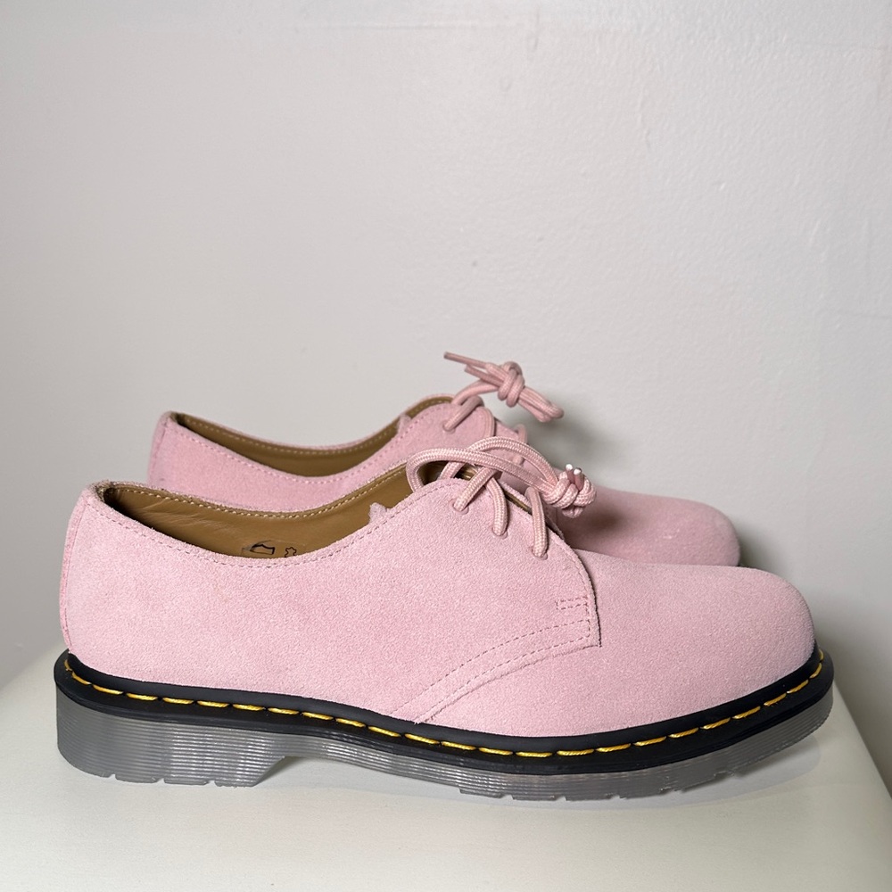 Pink Lace-Up Women's Shoes